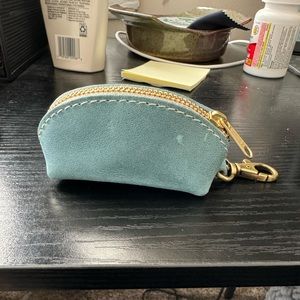 Taco keychain: aqua